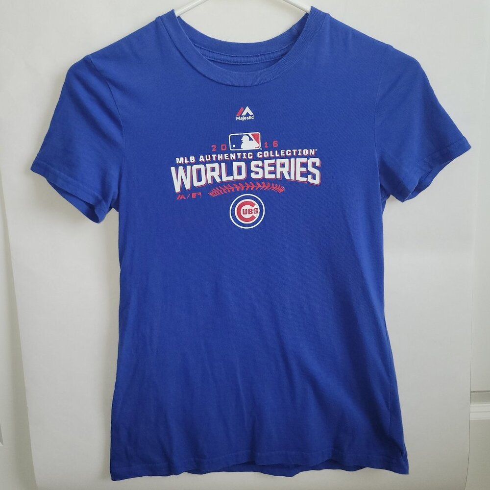 Majestic Chicago Cubs 2016 World Series Tee Size Youth Large (Sale Pricing!)
